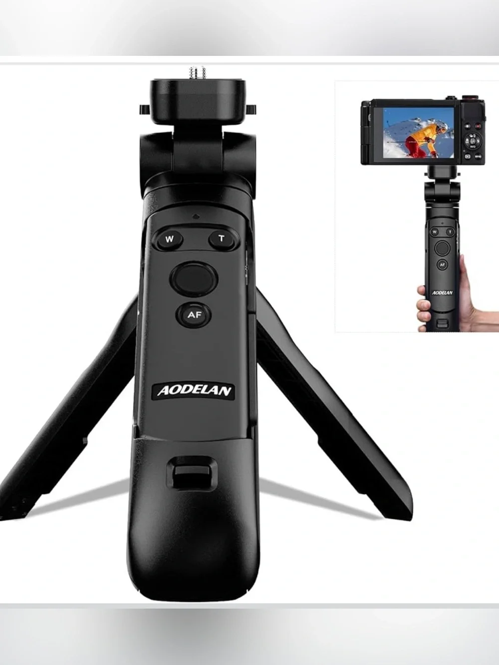 Wireless Shooting Grip and Tripod Camera Remote Control